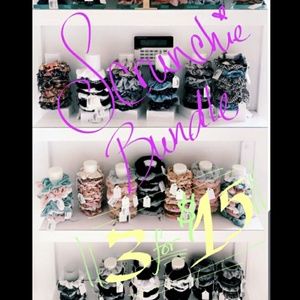Scrunchie bundle coming tomorrow afternoon